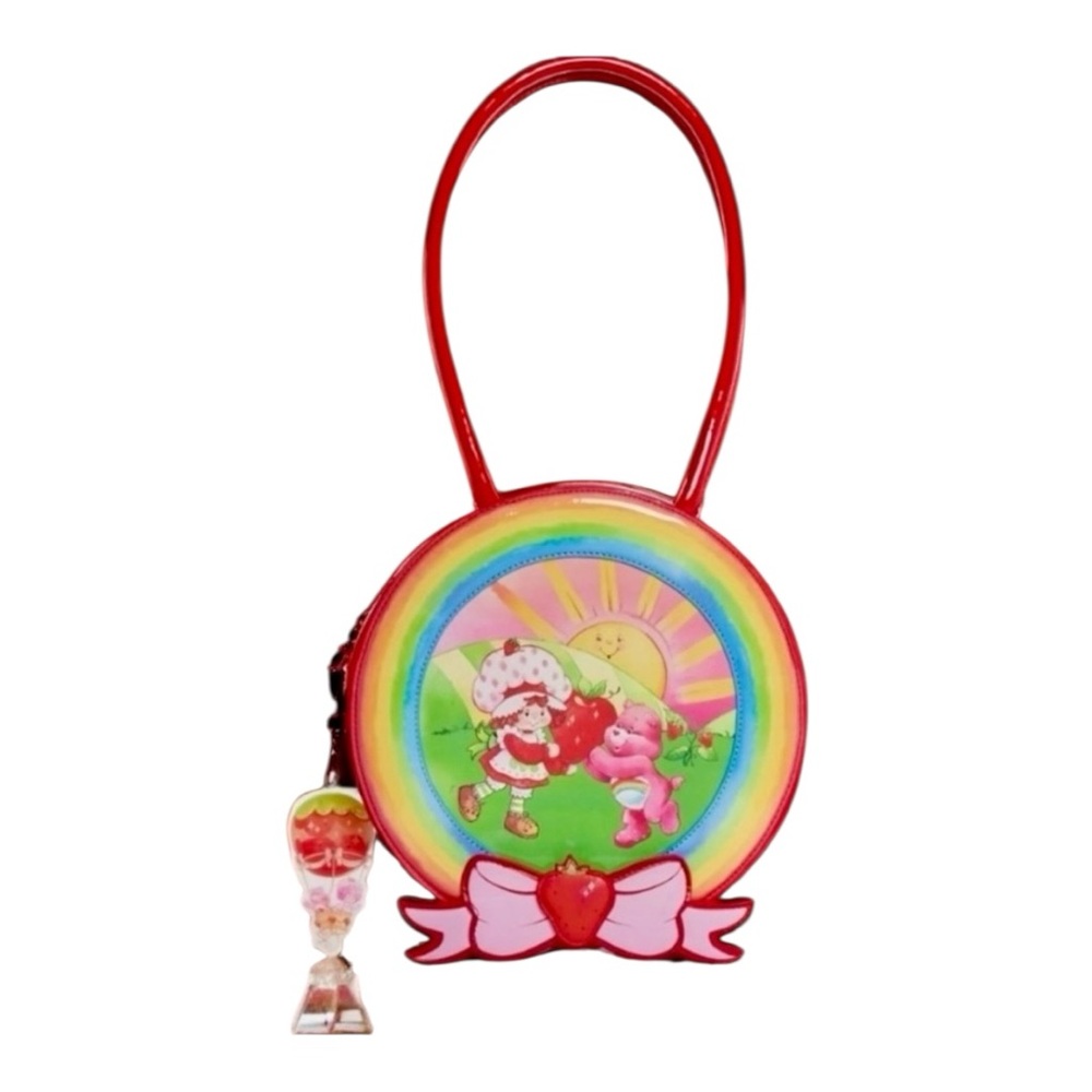 Dolls Kill Strawberry Shortcake carebear Round Handbag new